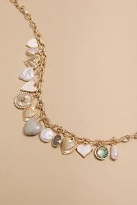 Georgia Heart Charm Necklace