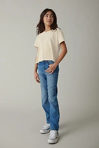 Hello Franki Olivia Cropped Slub T-Shirt for girls
