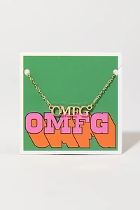 OMFG Pendant Necklace