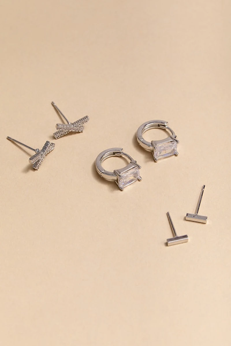 Brittney Mixed Style Earring Set