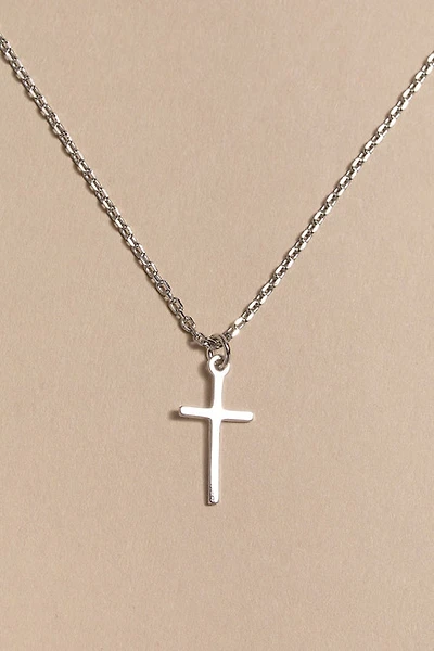 Olivia Thin Cross Pendant Necklace