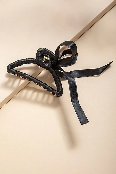 Jessica Ribbon Wrap Bow Hair Claw