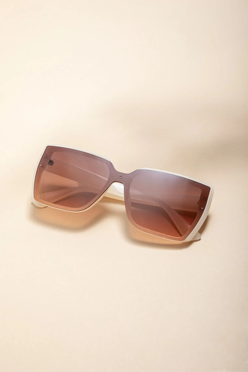 Raquel Lens Over Frame Square Sunglasses
