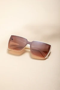 Raquel Lens Over Frame Square Sunglasses