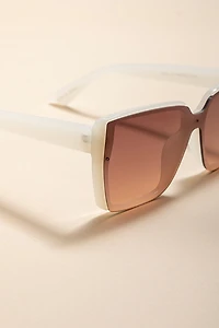 Raquel Lens Over Frame Square Sunglasses