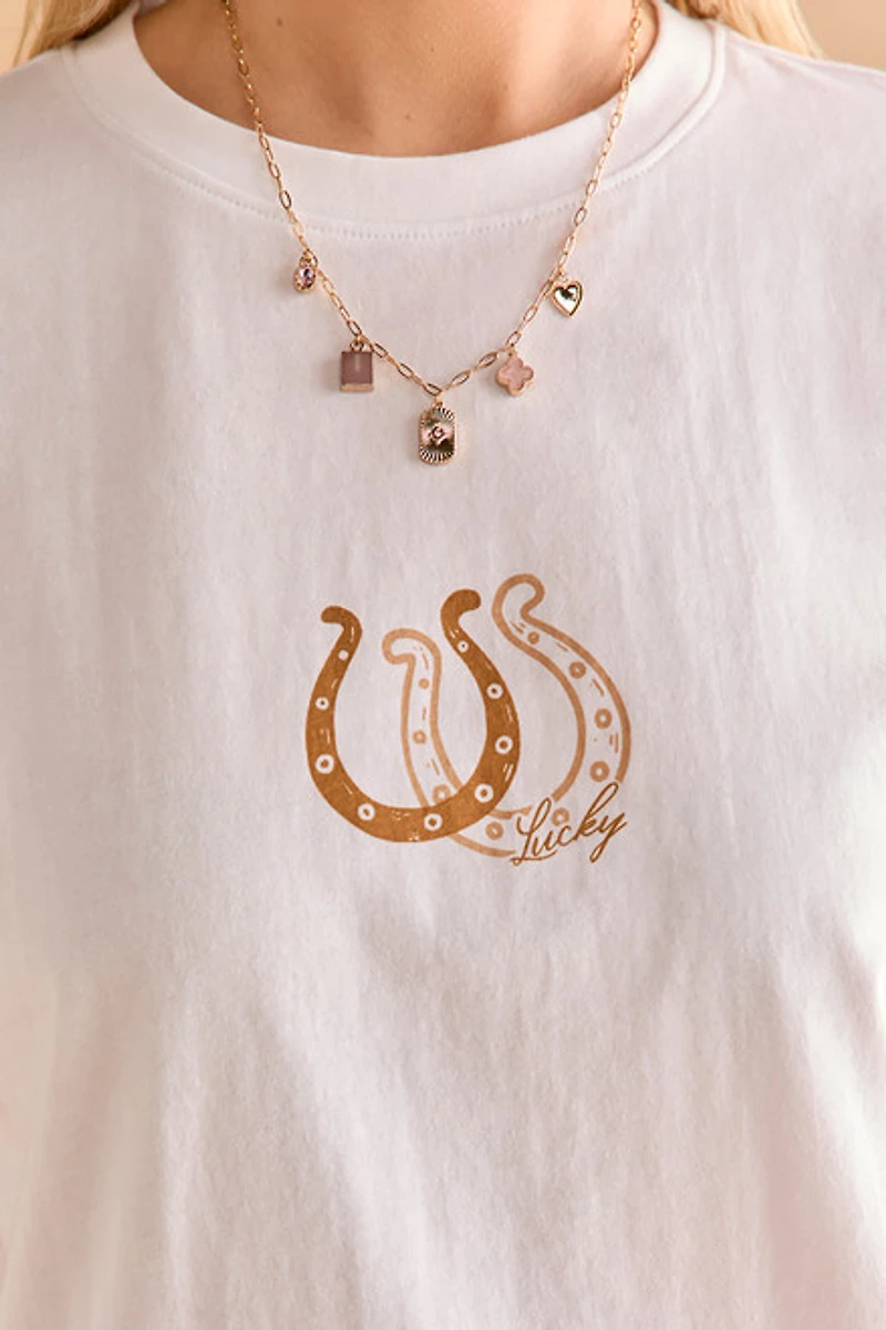 Lucky Horseshoe Graphic Tee
