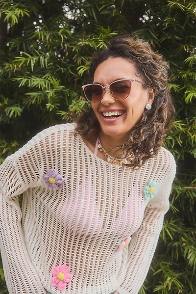 Leila Vintage Cat Eye Sunglasses