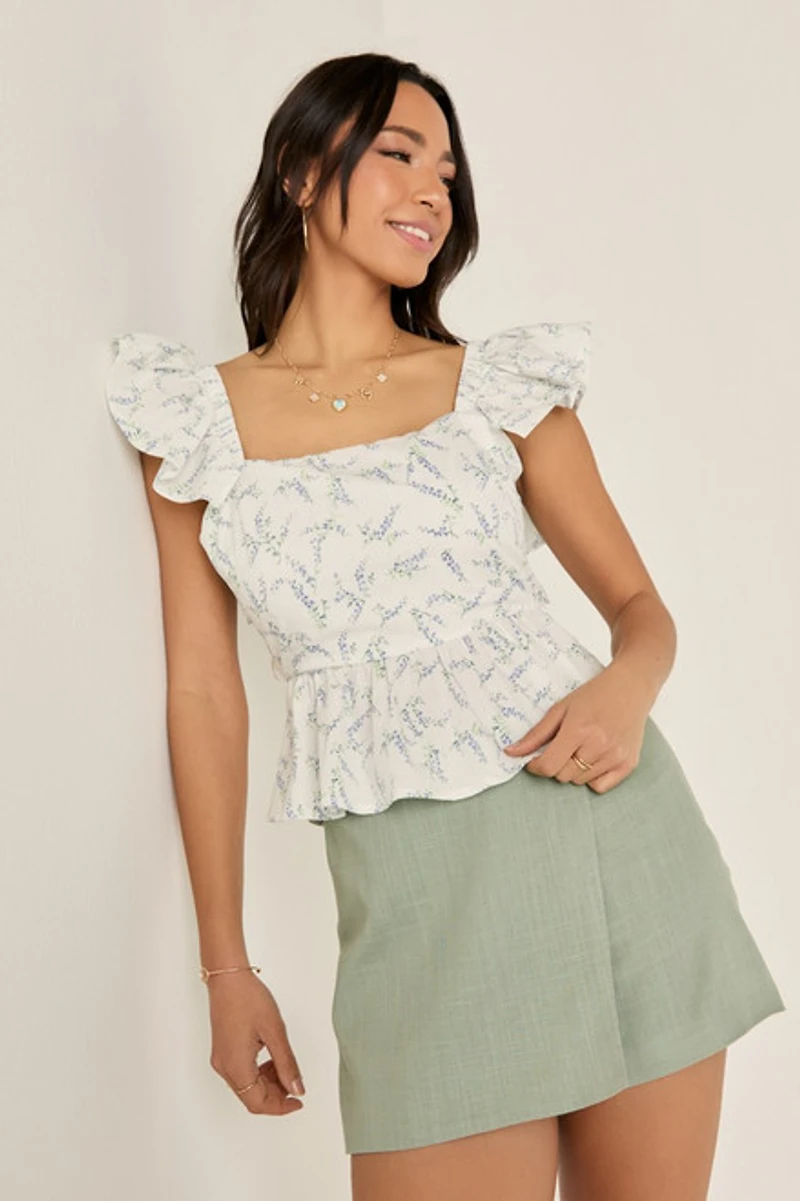 Meredith Linen Skort