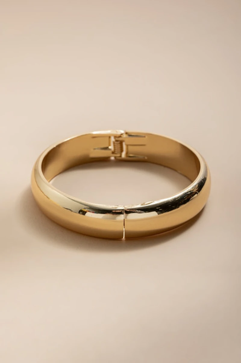 Whitney Chunky Solid Cuff Bracelet