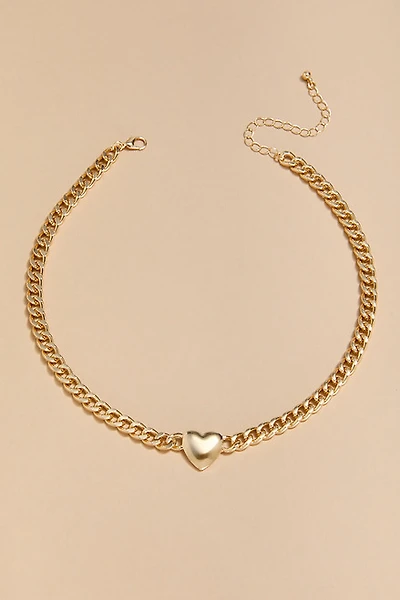 Maxine Heart Choker Necklace