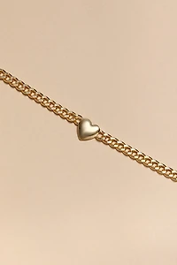 Maxine Heart Choker Necklace