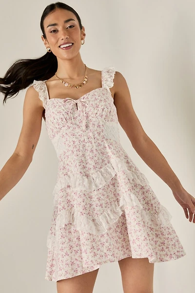 Stella Ditsy Floral Mini Dress