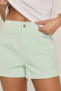 Nina Canvas Shorts