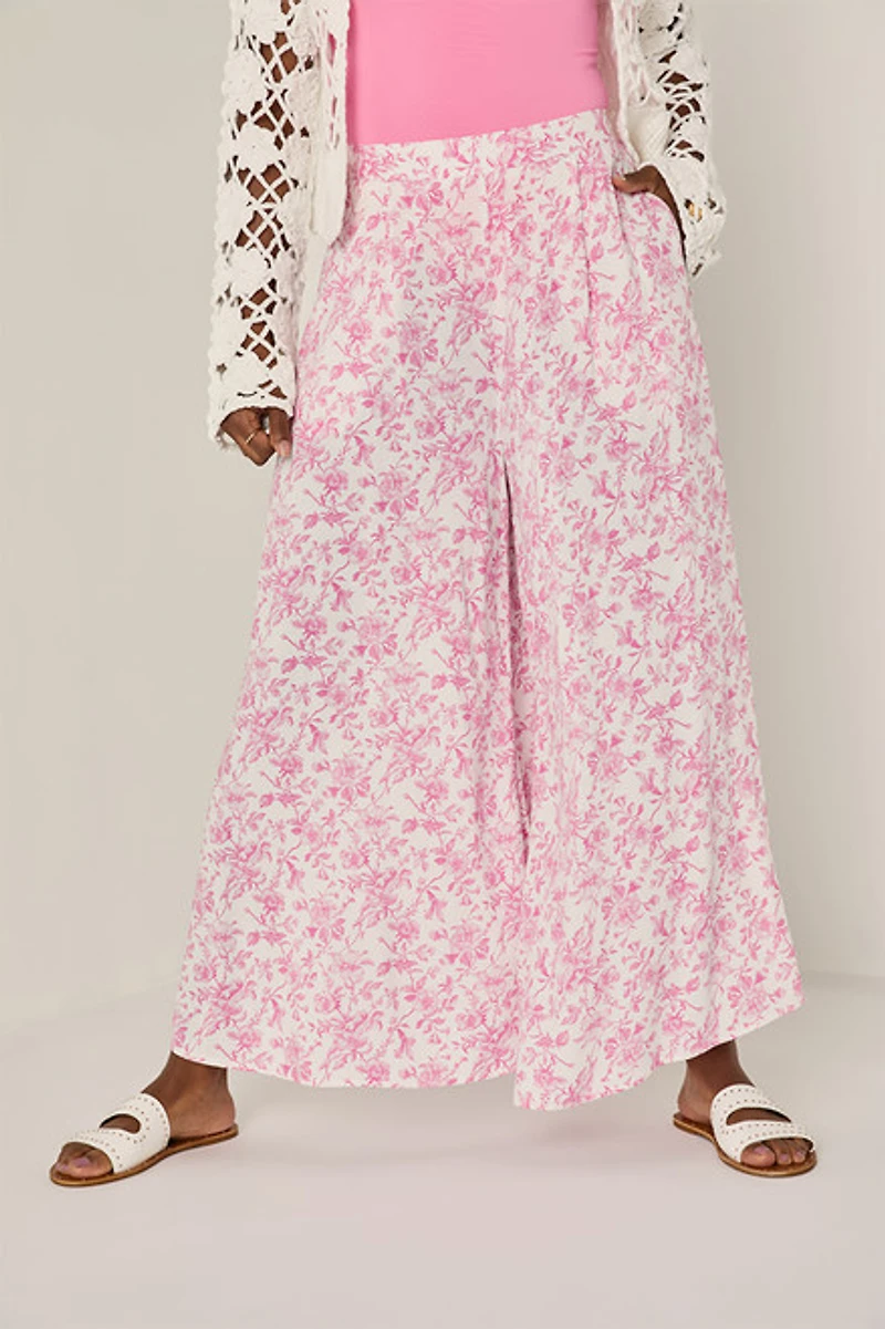 Rita Postcard Wide Leg Pants