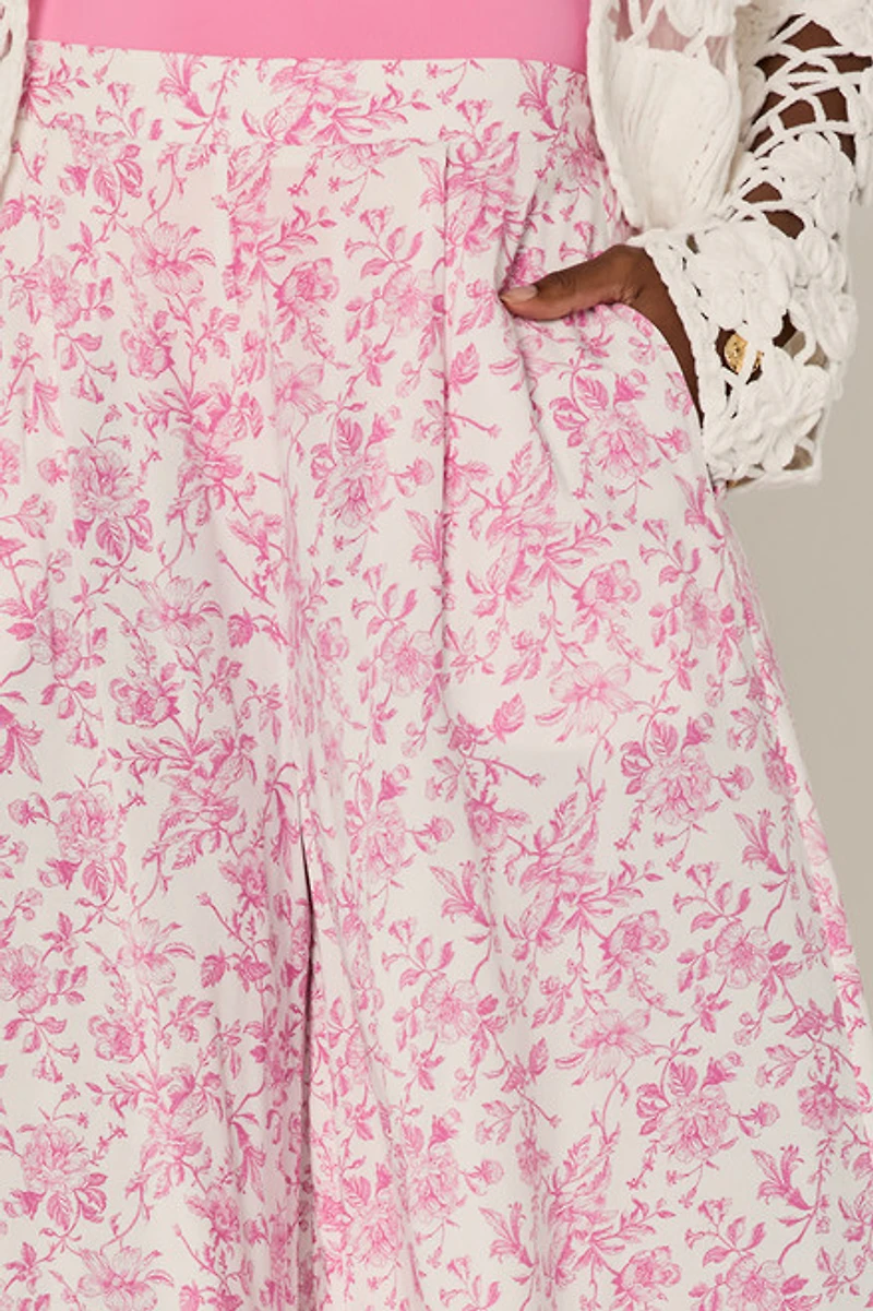 Rita Postcard Wide Leg Pants