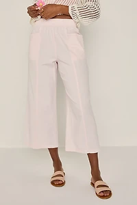 Tracy Double Pocket Culotte Pants