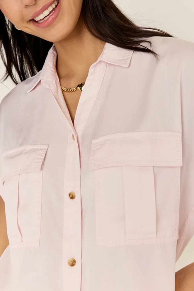 Sarah Button Down Top