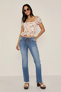 Joanna Short Sleeve Floral Top