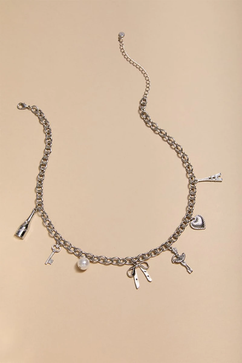 Ida Chunky Ballerina Charm Necklace