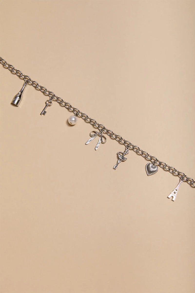 Ida Chunky Ballerina Charm Necklace