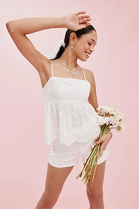 Nancy Embroidered Floral Top