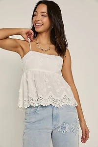 Nancy Embroidered Floral Top