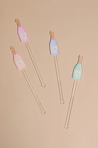 Champagne Bottle Stir Sticks