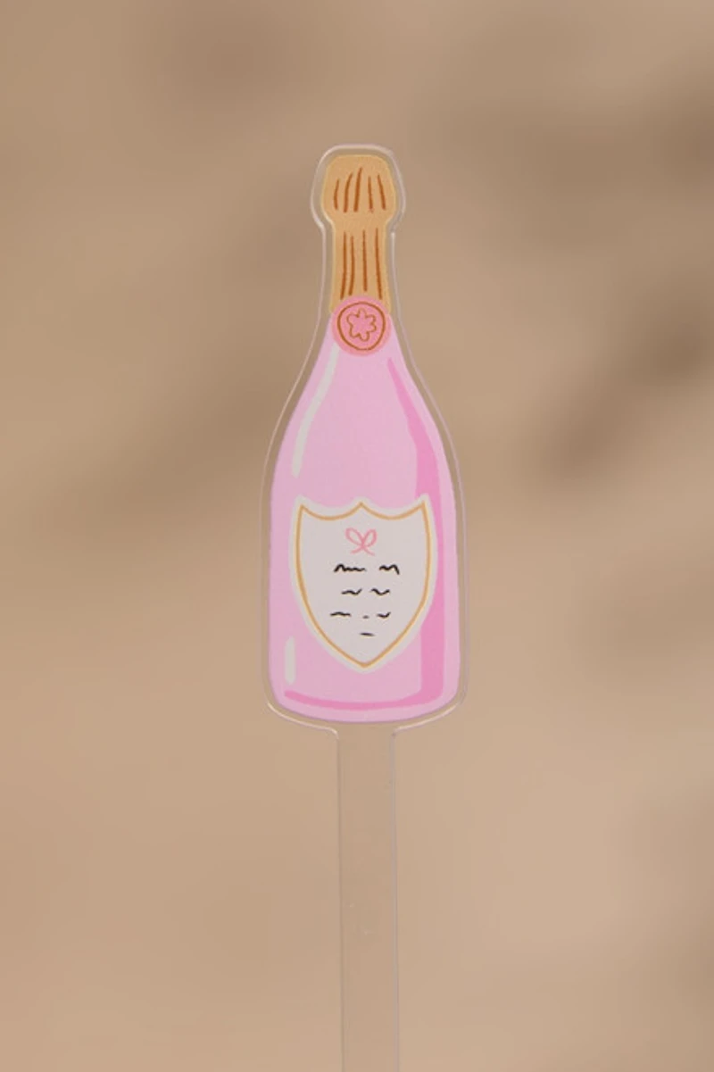 Champagne Bottle Stir Sticks