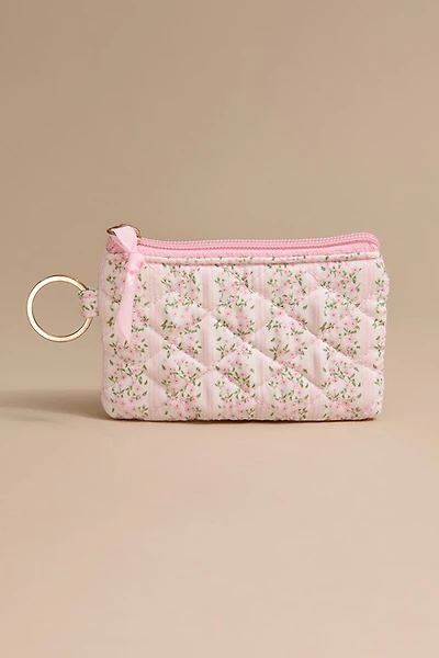 Emma Quilt Floral Card Case