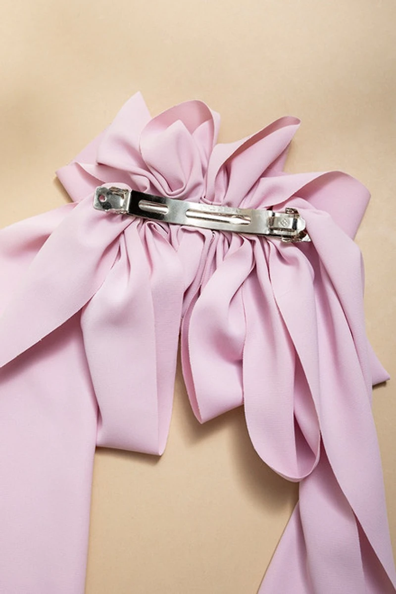 Ida Oversized Floppy Bow Hair Barrette