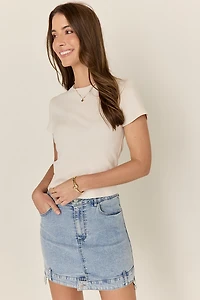 Nina Rib Knit Tee