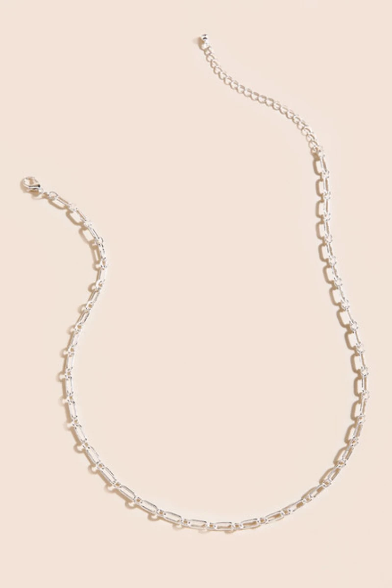 Jodie Ellipse Chain Necklace
