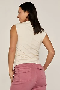 April Mock Neck Top