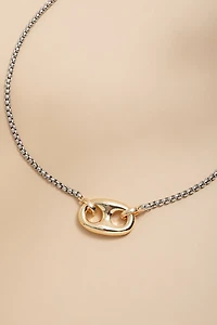 Maya Pop Tab Pendant Necklace