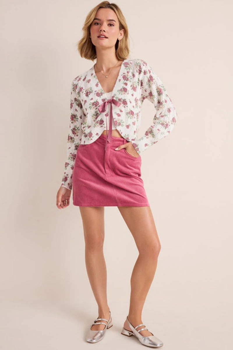 Kathie Floral Cardigan