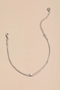 Ella Stainless Steel Crystal Bracelet
