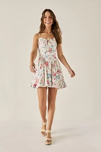 Alison Floral Mini Dress