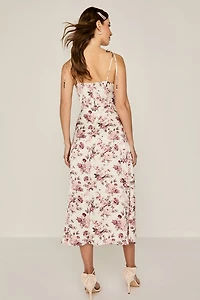 Martha Floral Midi Dress