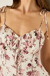 Martha Floral Midi Dress