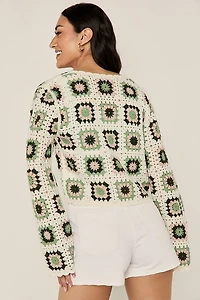 Lisa Crochet Cardigan