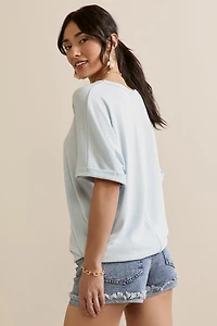 Melanie Crewneck Dolman Tee