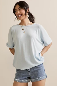 Melanie Crewneck Dolman Tee
