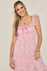 Karen Tiered Floral Maxi Dress