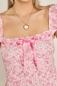 Karen Tiered Floral Maxi Dress