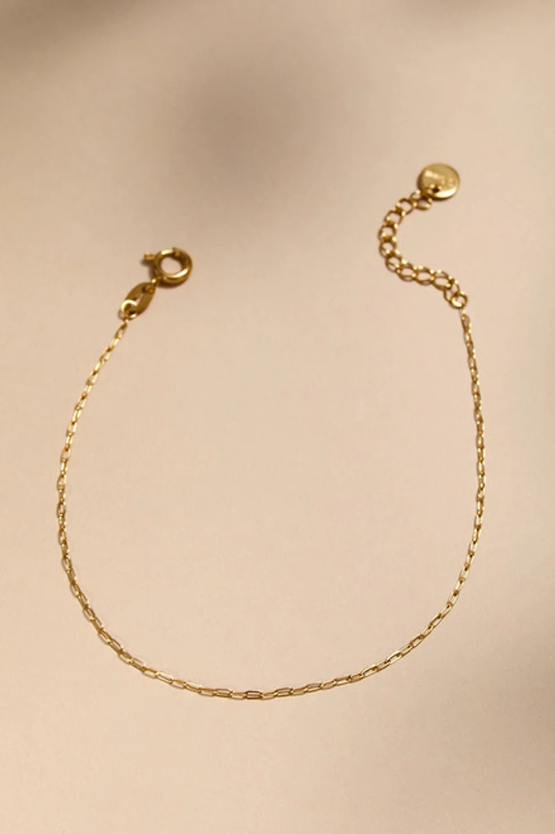 Mary Stainless Steel Paperclip Bracelet