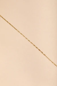 Mary Stainless Steel Paperclip Bracelet