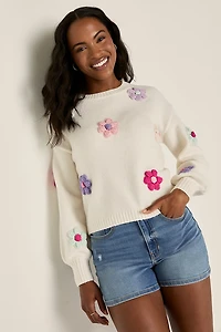 Valerie Daisy Pullover Sweater