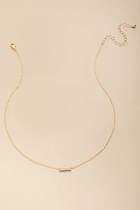 Doris Crystal Pendant Necklace
