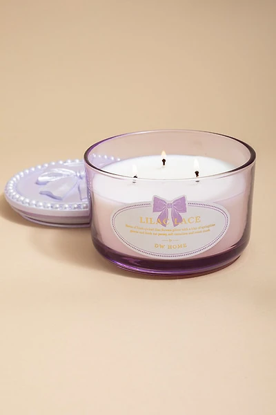 DW Home Gazette Lilac Lace 13oz Scented Candle
