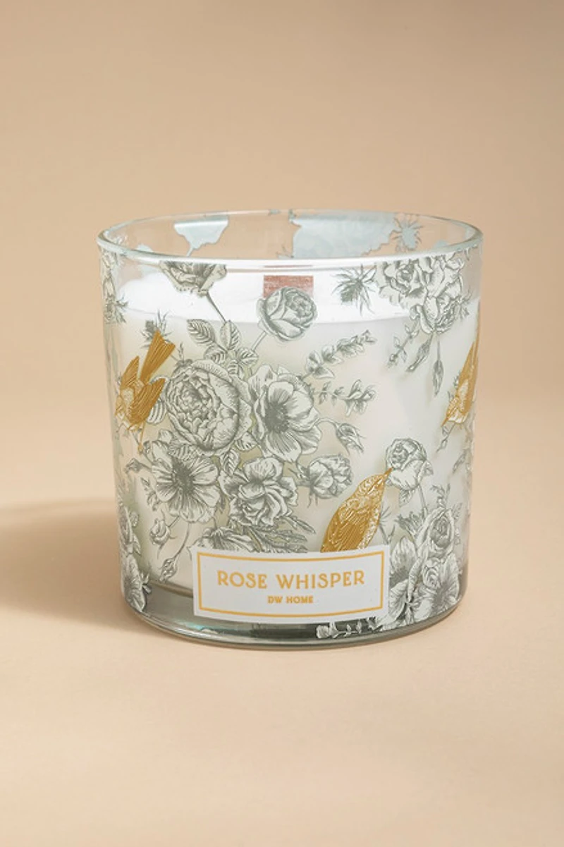 DW Home Secret Garden Rose Whisper 12oz Scented Candle